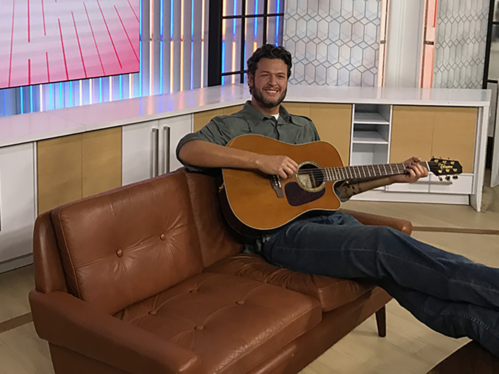 Blake Shelton Immortalized in Wax For Madame Tussauds Nashville Attraction